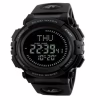 Часы наручные SKMEI 1290BK, BLACK, Compass, 9743 - Image 1