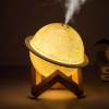Ночник - увлажнитель воздуха Сатурн 3D Moon Lamp RGB, TypeC, 18см - Image 1