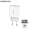 Сетевое зарядное устройство BOROFONE BA38A Plus (USB-C, PD) - Image 1