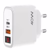 СЗУ Мережева зарядна пристрій PD PKG050 40W QC3.0 LED - Image 1