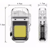 Зажигалка спиральная USB и Led фонарик 9258 - Image 1