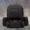 Рюкзак Тактичний з підсумками B08 Black 55L 8142 - Image 1