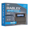Зарядний пристрій Rablex RB409 на 8 AA/AAA R3/R6 1.2V - Image 1
