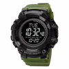 Годинники наручні SKMEI 2037AG, ARMY GREEN, Компас, 10291 - Image 1