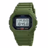 Часы наручные SKMEI 1628AGWT, ARMY GREEN-WHITE, 10255 - Image 1