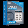 Зарядное устройство Rablex RB430, 4xАА,ААА,9V, 2A, Type-c - Image 1