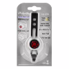 Велосипедный задний фонарь мигалка на батарейках HJ-016-1LED, Waterproof, 2хCR2032 - Image 1