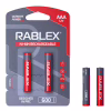 Акумулятор Rablex HR3/AAA Ni-MH 600mAh 1.2V 1 шт. - Image 1