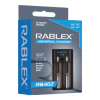 Зарядний пристрій Rablex RB402 2x18650 і ін. / від USB / - Image 1