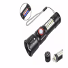 Ручний ліхтар SY-1903C-P50+SMD+RGB, Li-Ion акум. ЗУ USB, зум - Image 1