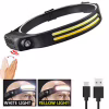 Налобный фонарь Bailong BL-W689-LM+2COB, Белый, Жёлтый, Motion Sensor, Li-Ion аккум., ЗУ Type-C, Box - Image 1