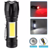 Ручной фонарь Police W601 PL-062, Li-Ion аккум., ЗУ microUSB, zoom, красный и белый свет - Image 1