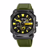 Часы наручные SKMEI 2272BKAG, BLACK-ARMY GREEN, 10655 - Image 1