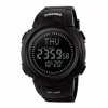 Часы наручные SKMEI 1231BK, BLACK, Compass, 9739 - Image 1
