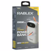 Повербанк Rablex RB10FP, 10000 mAh, Lightning, Type-C, быстрая зарядка 88W, PD35W - Image 1