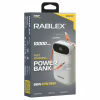 Повербанк Rablex RB10FP, 10000 mAh, Lightning, Type-C, Швидке заряджання, 88W, PD35W - Image 1