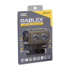 Налобний ліхтар Rablex RB976, жовтий + білий + червоний, 3хT6+4хCOB, Sensor, акум, Type-C - Image 1