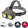 Налобный фонарь HX-M816S-2COB(White+Red) camouflage, Motion Sensor, Waterproof, 1x18650, ЗУ Type-C - Image 1