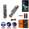Ручний ліхтар YEMAO YM-M52, XH P360 LED, 1500LM, 2x14500 акум, Zoom, TYPE-C - Image 1