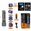 Ручний ліхтар YEMAO YM-А70, 1500LM, 20 W LED, Zoom, 1x21700 акум, TYPE-C - Image 1