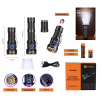 Ручной фонарь YEMAO YM-F883X, 3000LM, 8*XTE LED, 1x18350+1*18650 аккум, TYPE-C - Image 1