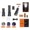 Ручной фонарь YEMAO YM-F883X, 3000LM, 8*XTE LED, 1x18350+1*18650 аккум, TYPE-C - Image 1