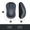 Мишка Logitech M185 swift grey (910-002238) - Image 9