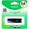 USB флеш накопитель Apacer 64GB AH336 Black USB 2.0 (AP64GAH336B-1) - Image 5