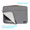 Чехол для ноутбука Grand-X 14'' SLX Grey (SLX-14G) - Image 4
