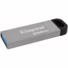 USB флеш накопитель Kingston 256GB DT Kyson Silver/Black USB 3.2 (DTKN/256GB) - Image 2