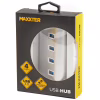 Концентратор Maxxter USB 3.0 Type-A 4 ports silver (HU3A-4P-01) - Image 4