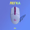 Мышка Logitech G305 Lightspeed Lilac (910-006022) - Image 5