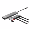 Концентратор Trust HALYX FAST 3USB+CARD READER USB-C ALUMINIUM (24191_TRUST) - Image 5