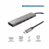 Концентратор Trust HALYX FAST 3USB+CARD READER USB-C ALUMINIUM (24191_TRUST) - Image 11