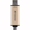 USB флеш накопитель Transcend 256GB JetFlash 930 Gold-Black USB 3.2/Type-C (TS256GJF930C) - Image 5