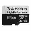 Карта памяти Transcend 64GB microSDXC class 10 UHS-I U3 A2 (TS64GUSD340S) - Image 2
