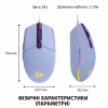 Мышка Logitech G102 Lightsync Lilac (910-005854) - Image 8
