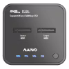 Док-станция для накопителей Maiwo 2*NVMe M.2 SSD Key M/B+M USB 3.1 Gen2 Type-C (K3016P) - Image 2