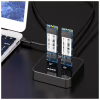 Док-станція для накопичувачів Maiwo 2*NVMe M.2 SSD Key M/B+M USB 3.1 Gen2 Type-C (K3016P) - Image 6