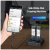 Док-станция для накопителей Maiwo 2*NVMe M.2 SSD Key M/B+M USB 3.1 Gen2 Type-C (K3016P) - Image 7