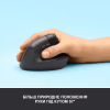 Мишка Logitech Lift Vertical Ergonomic Wireless/Bluetooth Graphite (910-006473) - Image 3