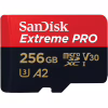 Карта памяти SanDisk 256 GB microSDXC UHS-I U3 Extreme Pro+SD Adapter (SDSQXCD-256G-GN6MA) - Image 2