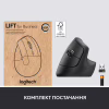 Мышка Logitech Lift Vertical Ergonomic Wireless/Bluetooth for Business Graphite (910-006494) - Image 10