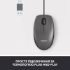 Мышка Logitech M100 USB Black (910-006652) - Image 3