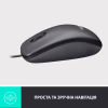 Мышка Logitech M100 USB Black (910-006652) - Image 5
