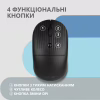 Мишка 2E MF218 Silent Wireless/Bluetooth Black (2E-MF218WBK) - Image 4