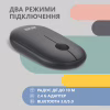 Мишка 2E MF300 Silent Wireless/Bluetooth Graphite Black (2E-MF300WBK) - Image 5