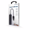Концентратор Gembird USB 2.0 4 ports black (UHB-U2P4-06) - Image 3