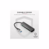 Концентратор Halyx 4-Port USB-A 3.2 Grey Trust (24947_TRUST) - Image 11