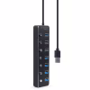 Концентратор Gembird USB 3.0 7 ports (UHB-U3P7P-01) - Image 2